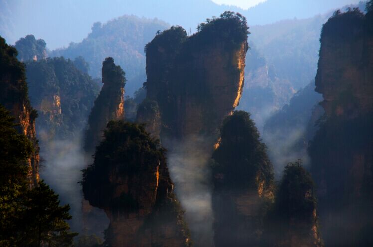 千姿百態(tài)袁家界