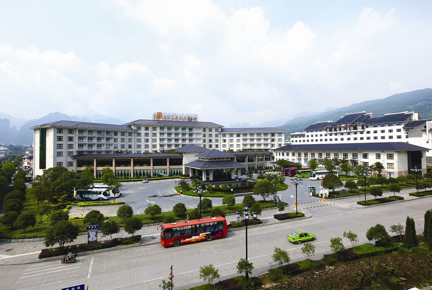 青和錦江酒店外景